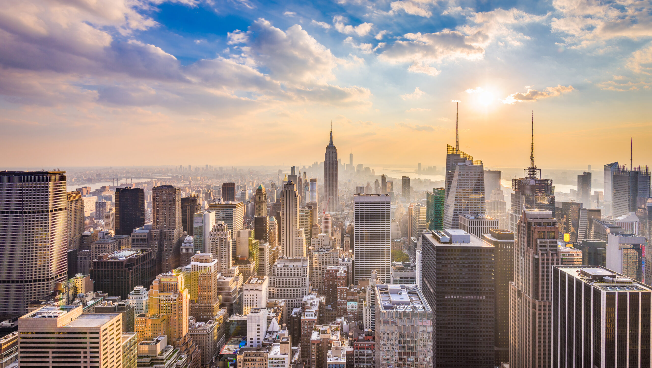 New,York,,New,York,,Usa,Skyline.